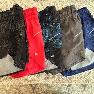 Target All-In-Motion Running Shorts (5 Pair), Size Small